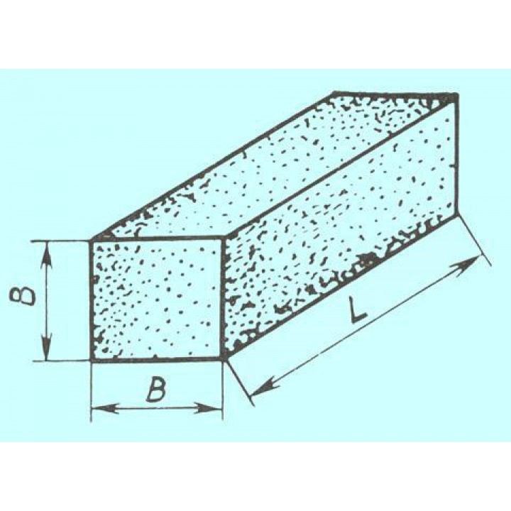 Брусок шлифовальный 10х10х150 25А М28П СМ